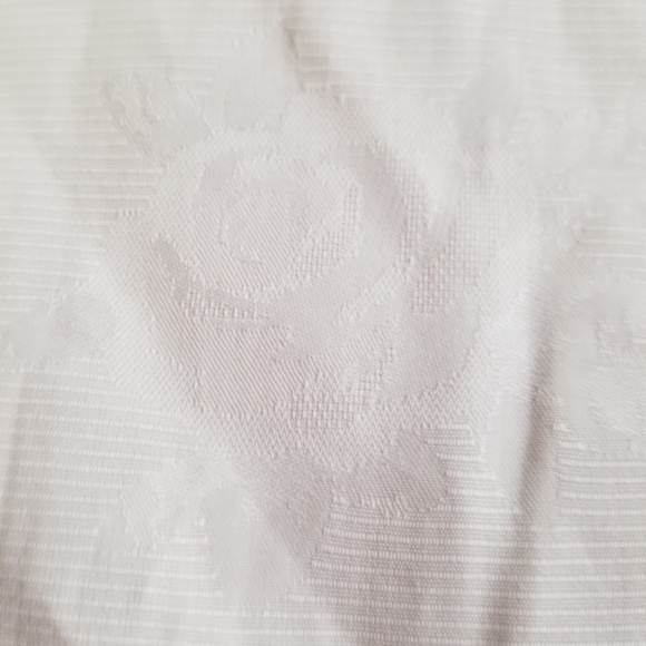 Golden Goose Isabella White Floral Print Jacquard Ruffled Top Size L Lar… - Picture 11 of 14